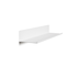 Hangman No Stud Floating Shelf 36", White Powder Coat L-36-W - alternate 1